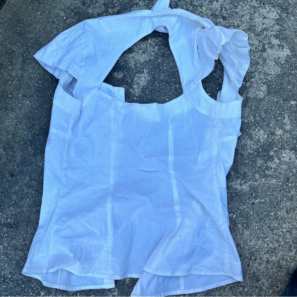 Keyhole button down top - Picture 7 of 8